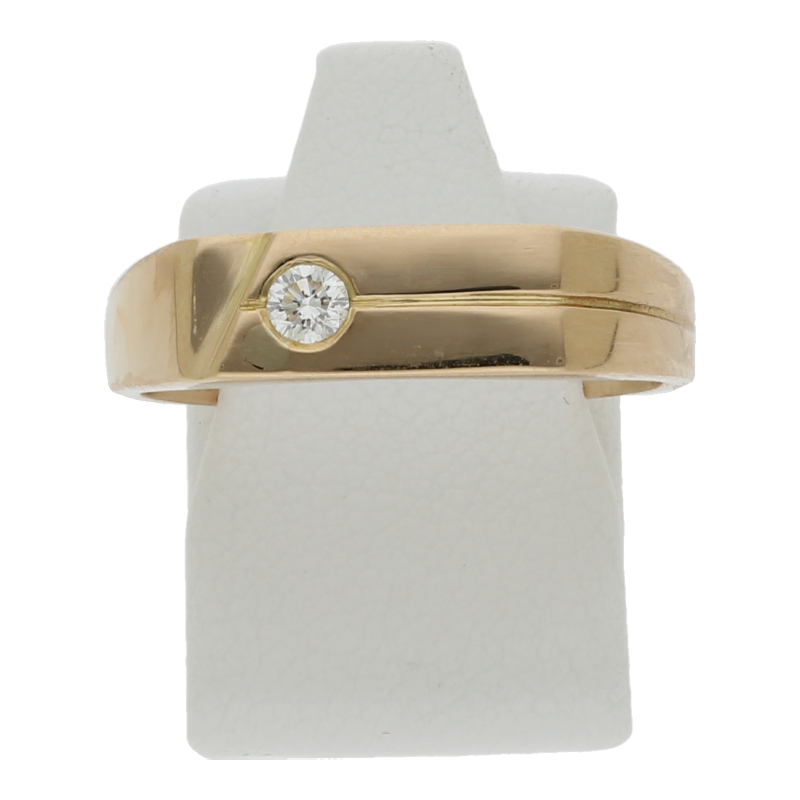 Brillant Ring 585/ 14 K Gold