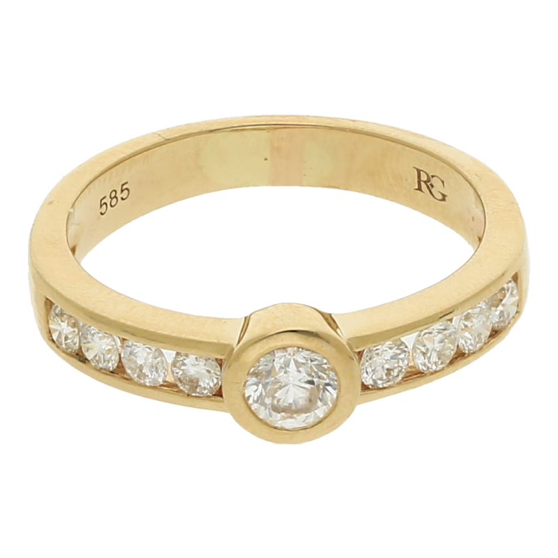 Brillant Ring ca. 0,75 ct
