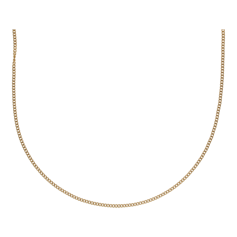 Panzer Kette 45 cm Länge 750/ 18 K Gold