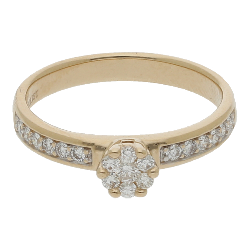 Brillant Ring 585/ 14 K Gold