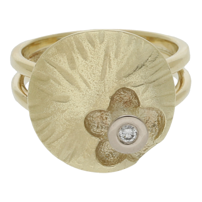 Brillant Ring 585/ 14 K Gold