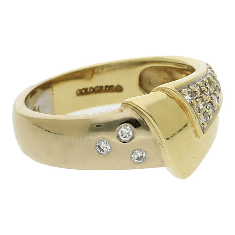 Brillant Ring 585/ 14 K Gold