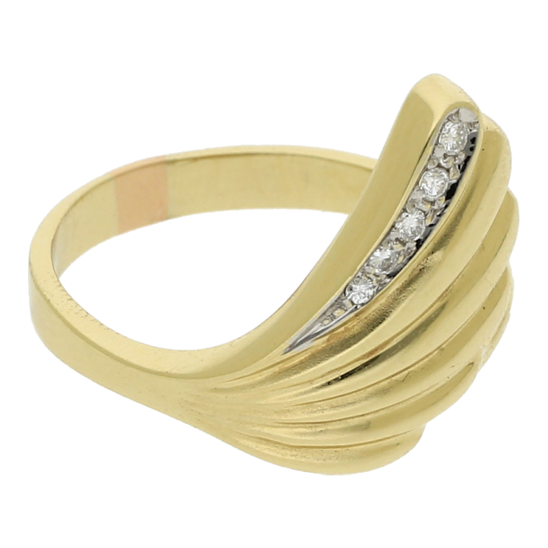 Brillant Ring 585/ 14 K Gold