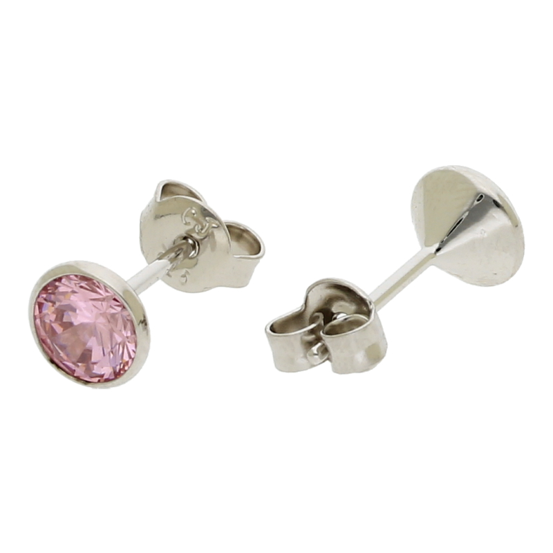 Ohrstecker 925/ Silber rhodiniert