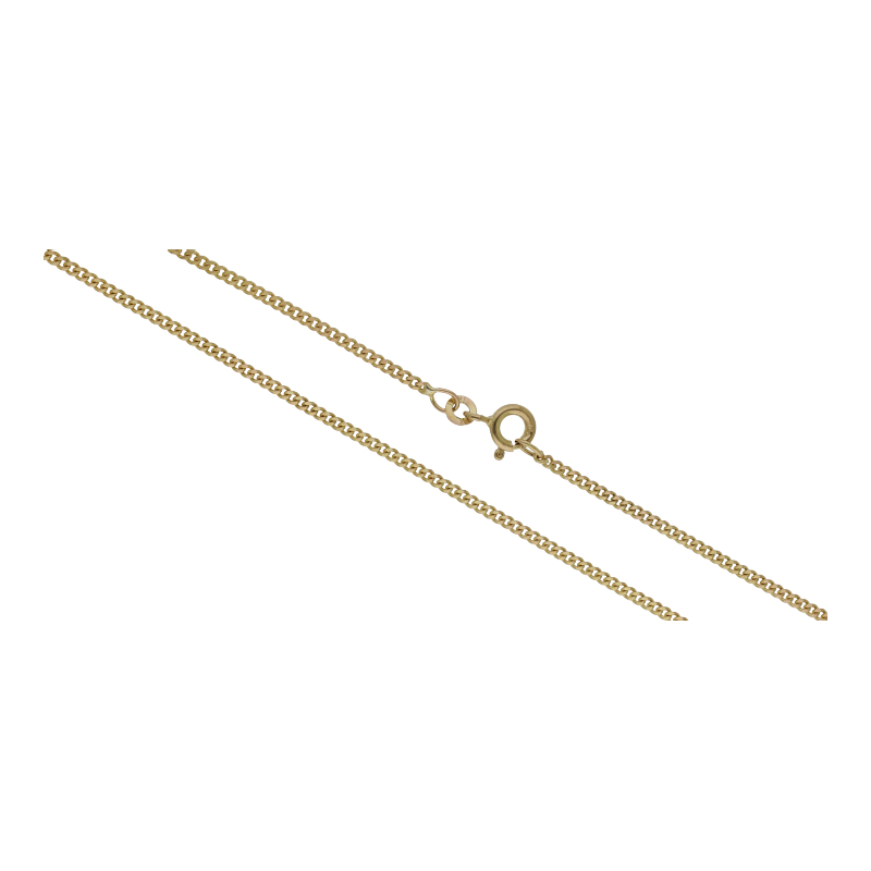 Panzer Kette 38 cm Länge 333/ 8 K Gold