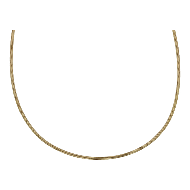 Schlangenkette 40 cm Länge 333/ 8 K Gold