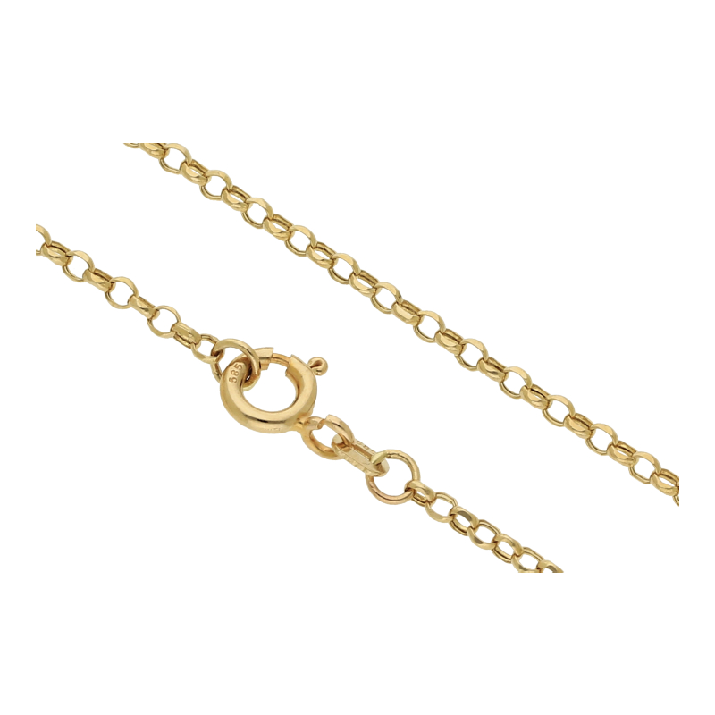 Erbskette 46 cm Länge 585/ 14 K Gold