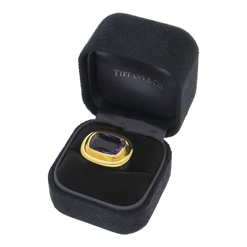 Tiffany & Co.  Amethyst Ring 24 x 20 mm/ NP ca. 5500€