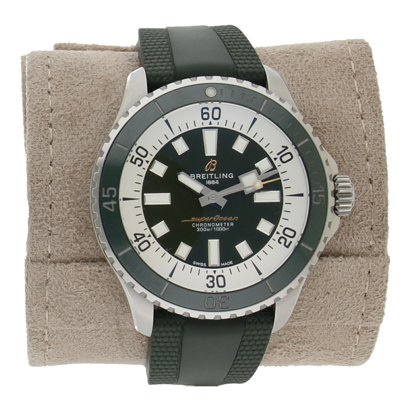 Breitling Superocean Automatic 44 A17376 Herren Uhr Stahl 44mm Automatik 300m Box Papiere 2025