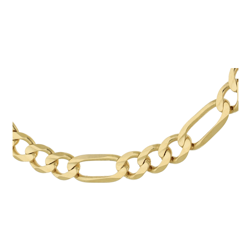 Figaro Armband 19 cm Länge 585/ 14 K Gold