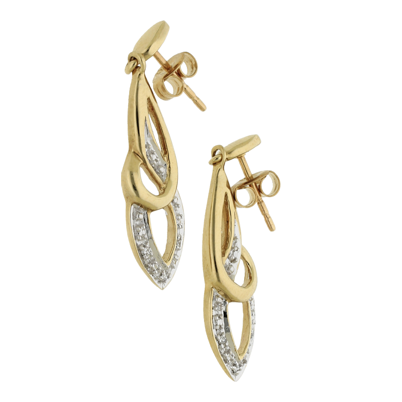 Ohrhänger 333/ 8 K Gold