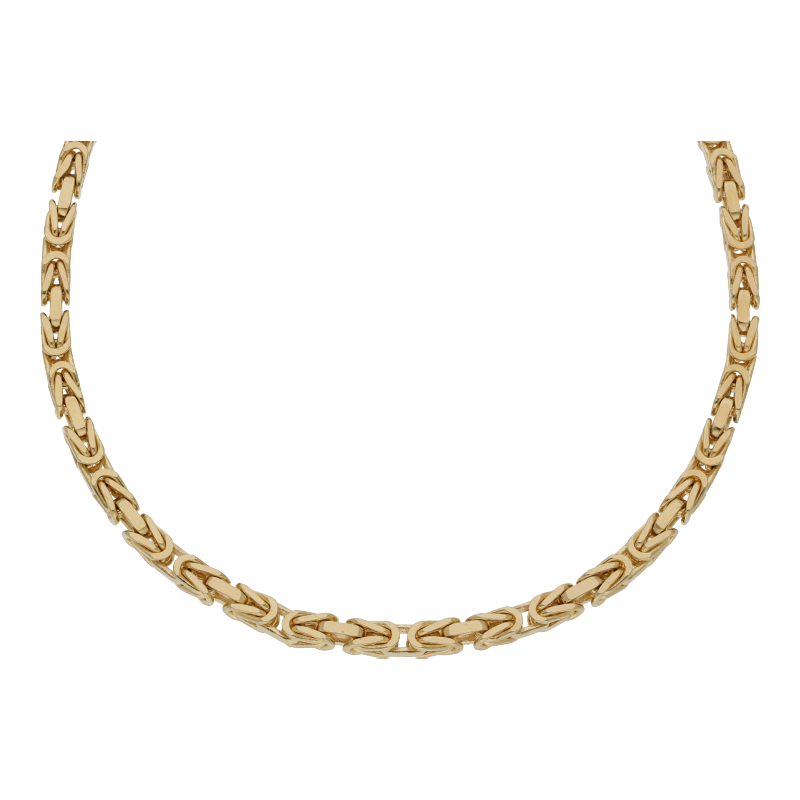 Lange Königskette 18K/750 Gelbgold