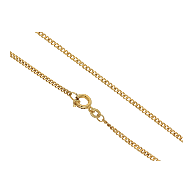 Panzer Kette 47 cm Länge 333/ 8 K Gold