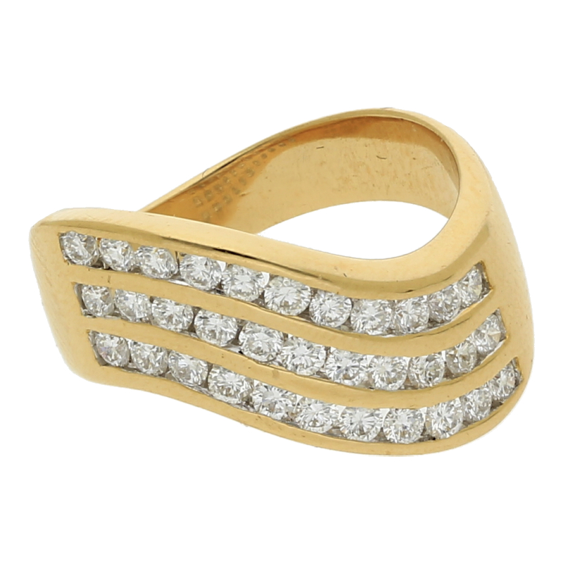 Brillant Ring 750/ 18 K Gold