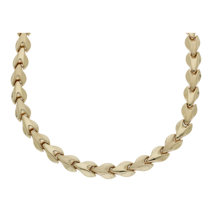 Collier 44 cm Länge 585/ 14 K Gold