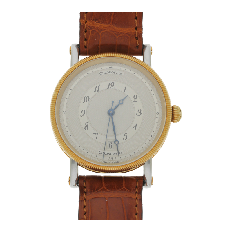 Chronoswiss Kairos CH2822C Chronometer Automatik 38mm Saphirglas Klassik Full Set