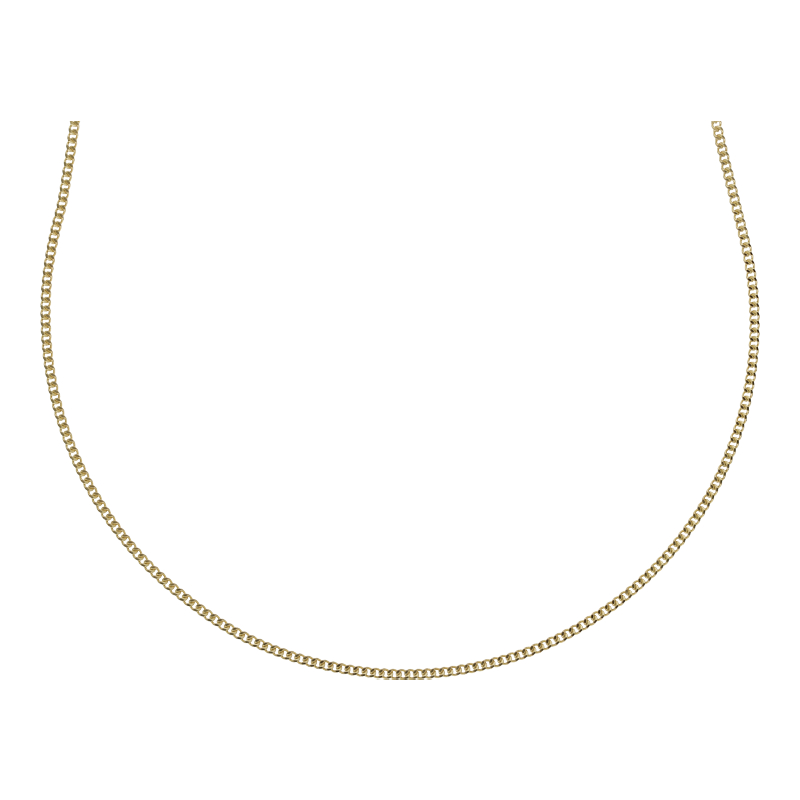 Panzer Kette 40 cm Länge 333/ 8 K Gold