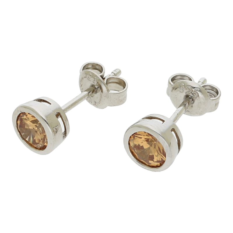 Ohrstecker 925/ Silber rhodiniert