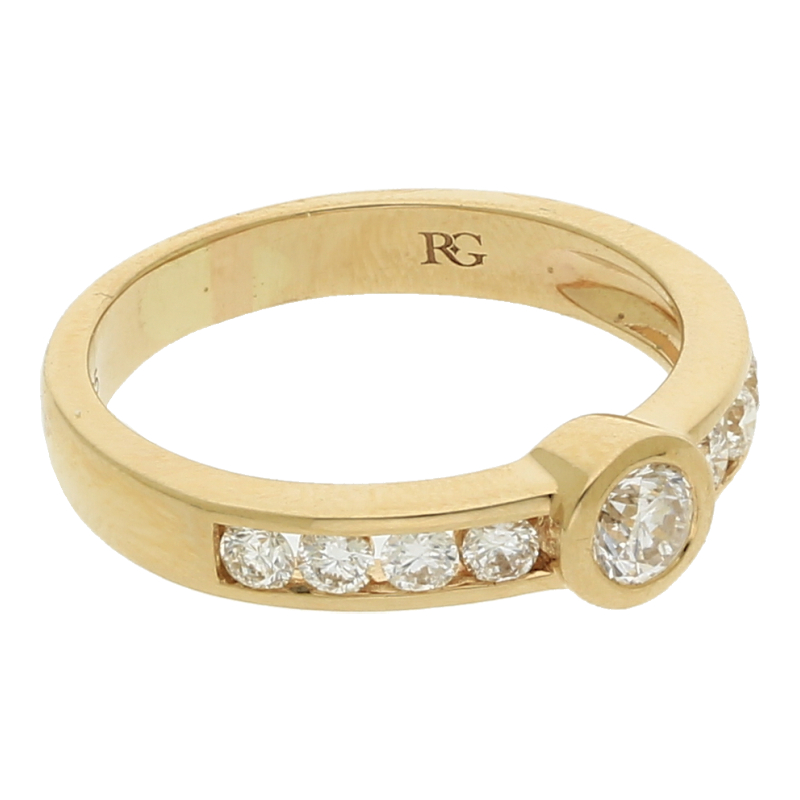 Brillant Ring ca. 0,75 ct