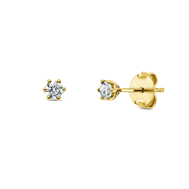 Brillant Ohrstecker 0,25 ct 750/ 18 K Gold