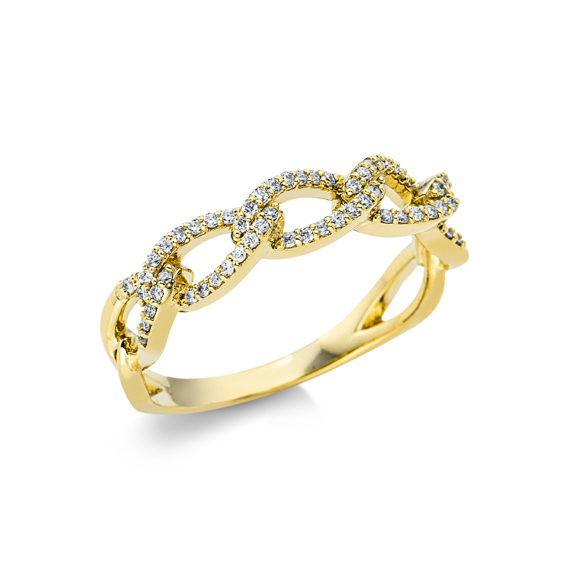 Brillant Ring 0,18 ct 750/ 18 K Gold