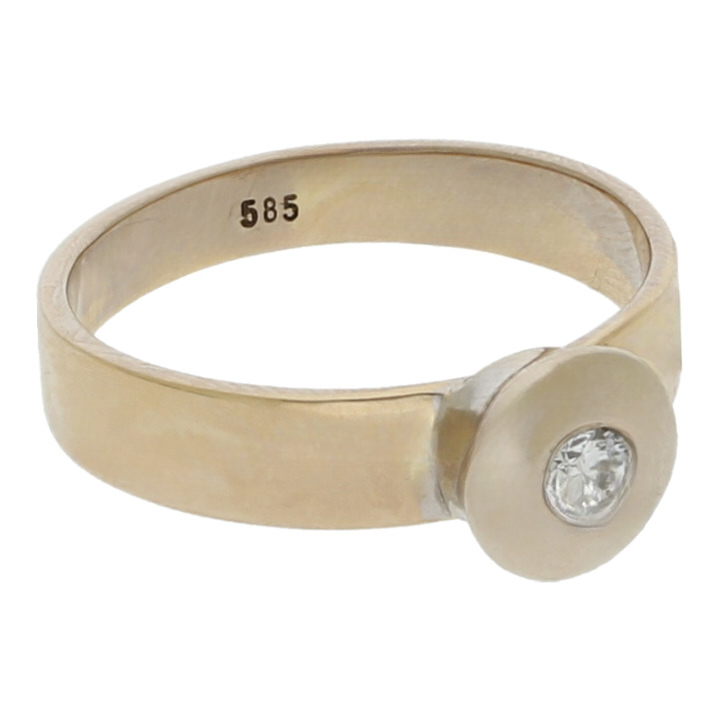 Klassischer Solitärring, NP ca. 1200 Euro