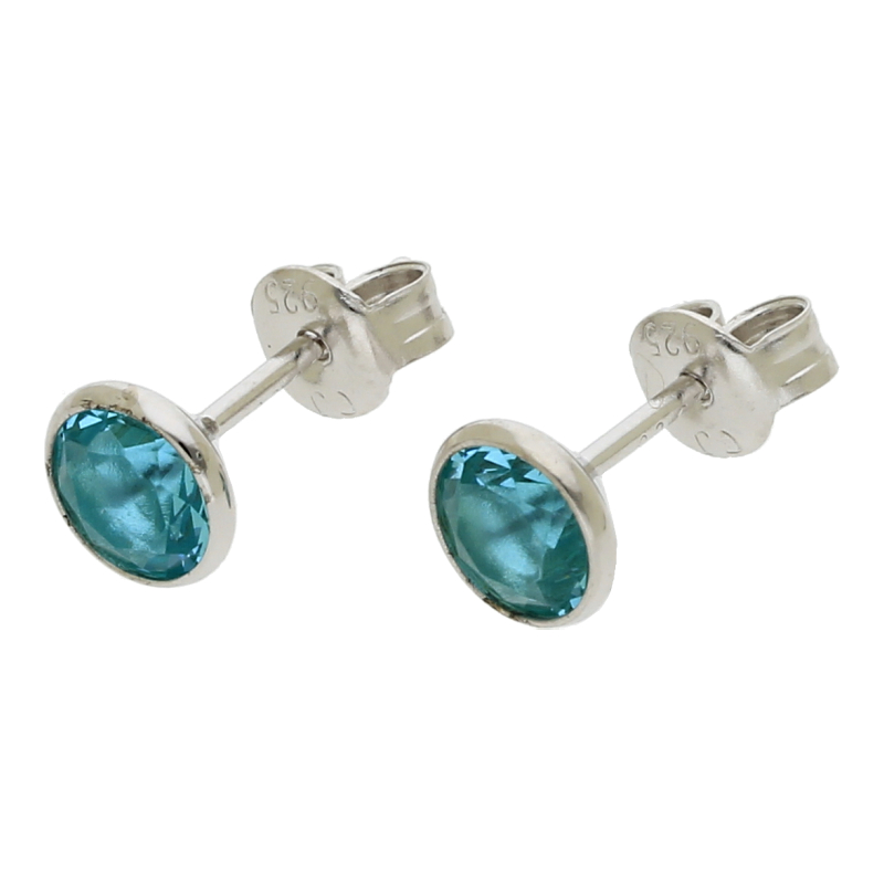 Ohrstecker 925/ Silber rhodiniert