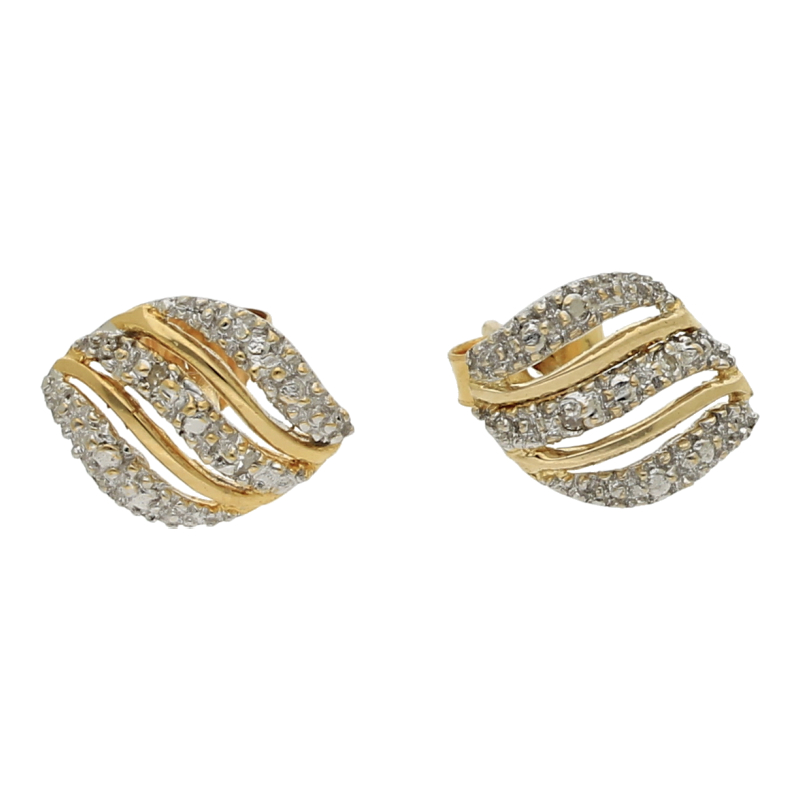Diamant Ohrstecker 750 Gold