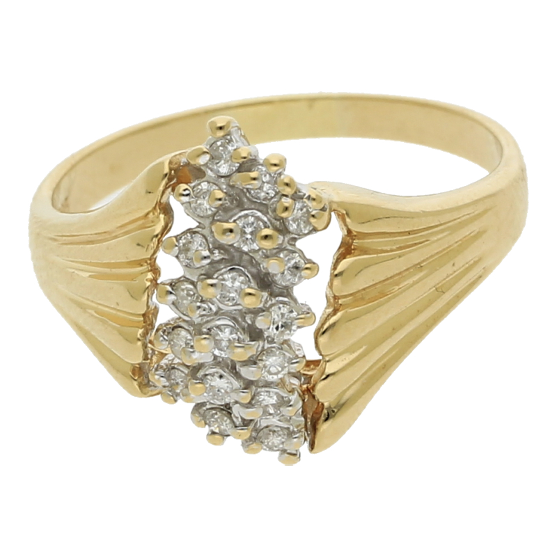 Brillant Ring 585/ 14 K Gold