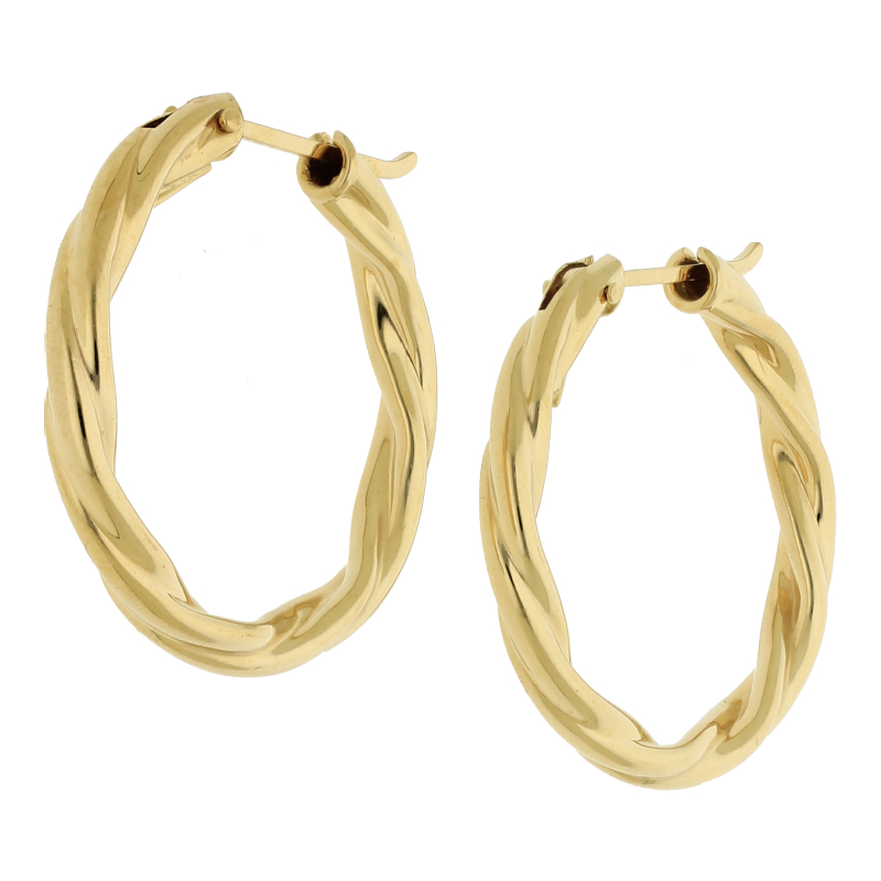Creolen 750/ 18 K Gold