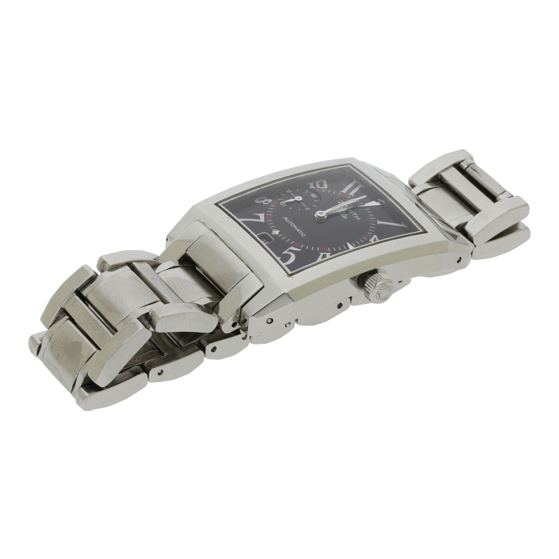 Zenith Elite Port Royal Automatik Edelstahl Ref. 02.0250.684 Box & Papiere