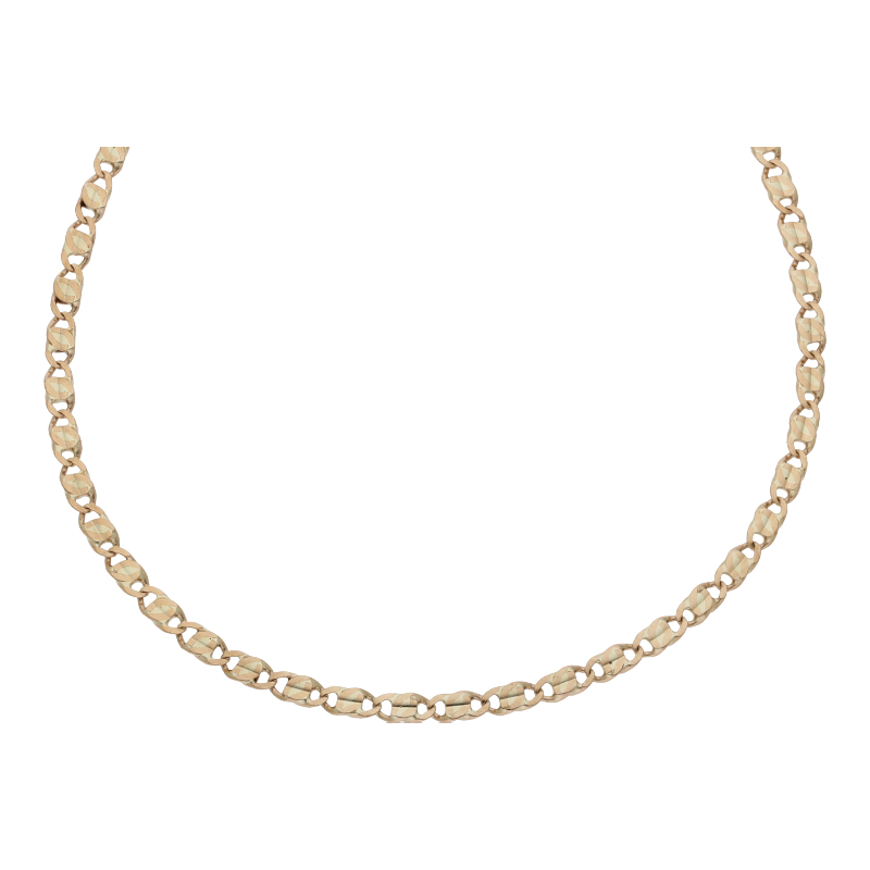 Halskette 333/8 K Gelbgold Breite 2,8mm Länge 52 cm