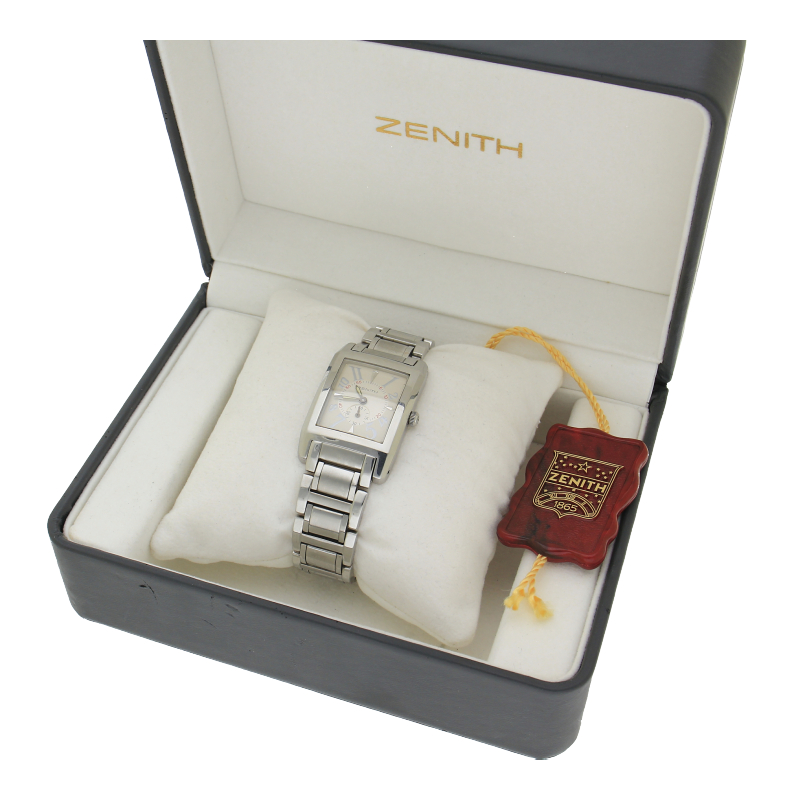 Zenith Port Royal 02.0250.886 Quarz Edelstahl Papiere 2000
