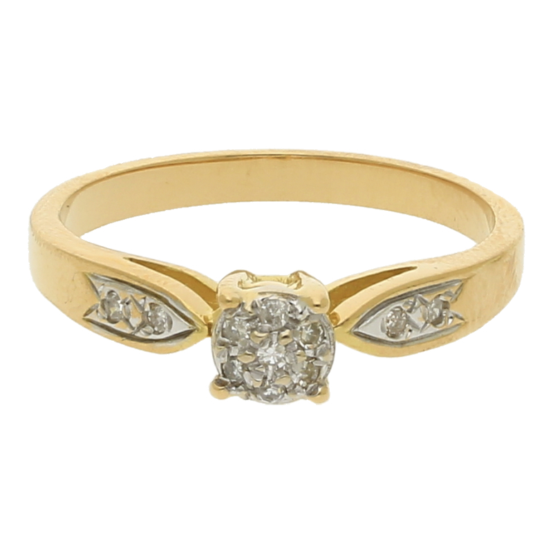 Diamant Ring 750/ 18 K Gold