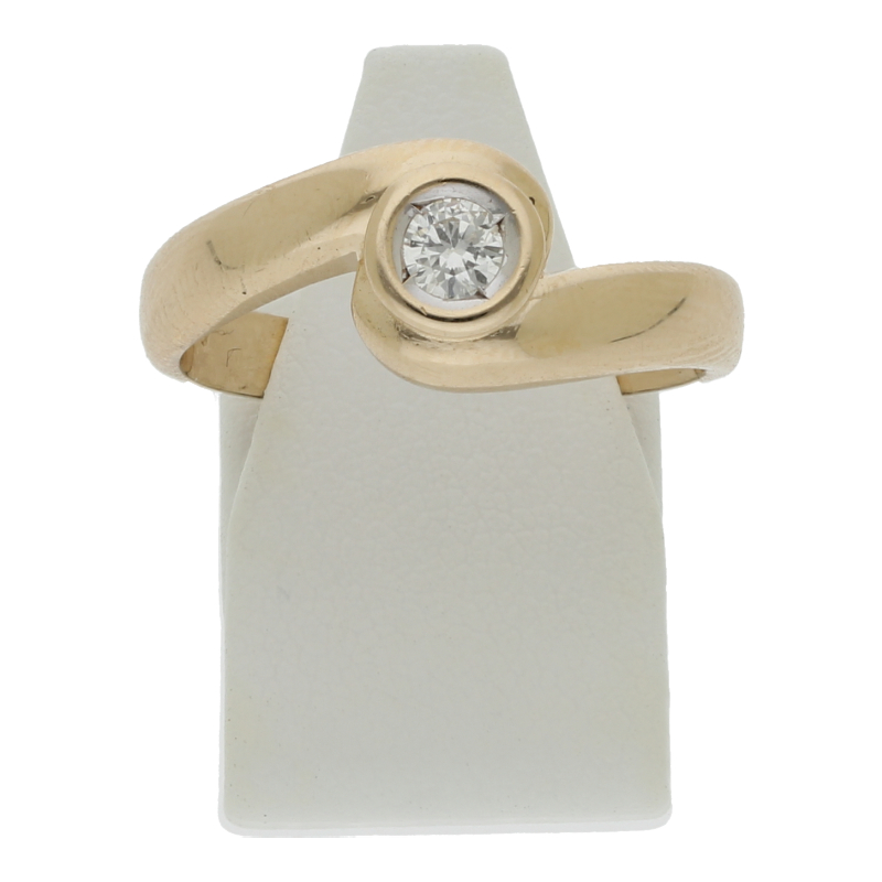 Brillant Ring 585/ 14 K Gold