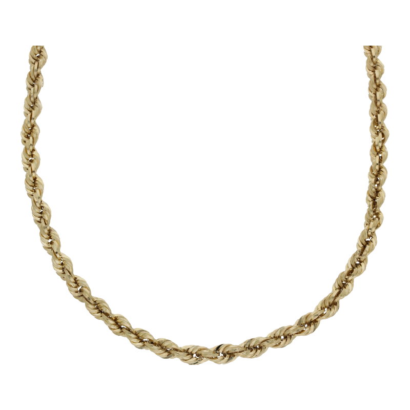Kordelkette 49 cm Länge 585/ 14 K Gold