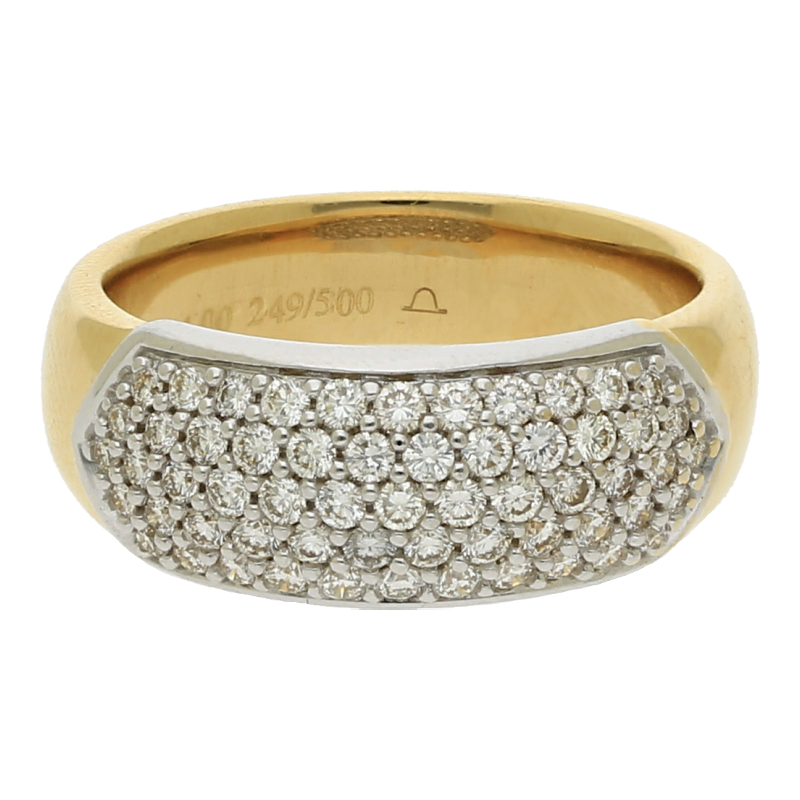Brillant Ring 1 ct 750/ 18 K Gold
