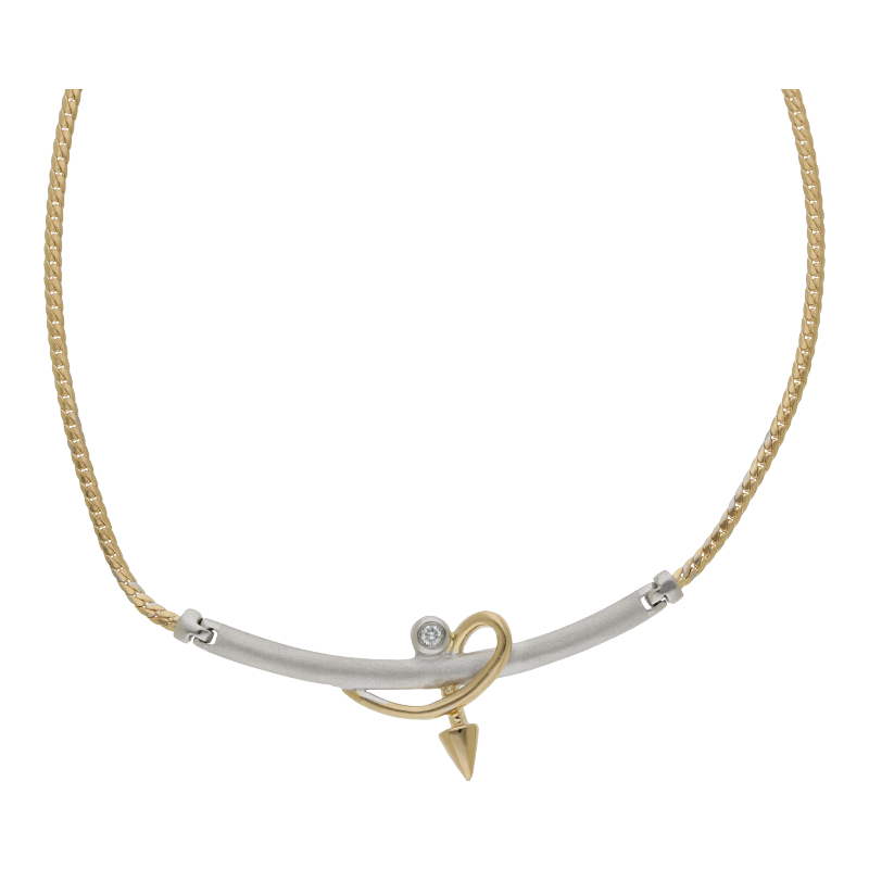 Brillant Collier 585/ 14 K Gold