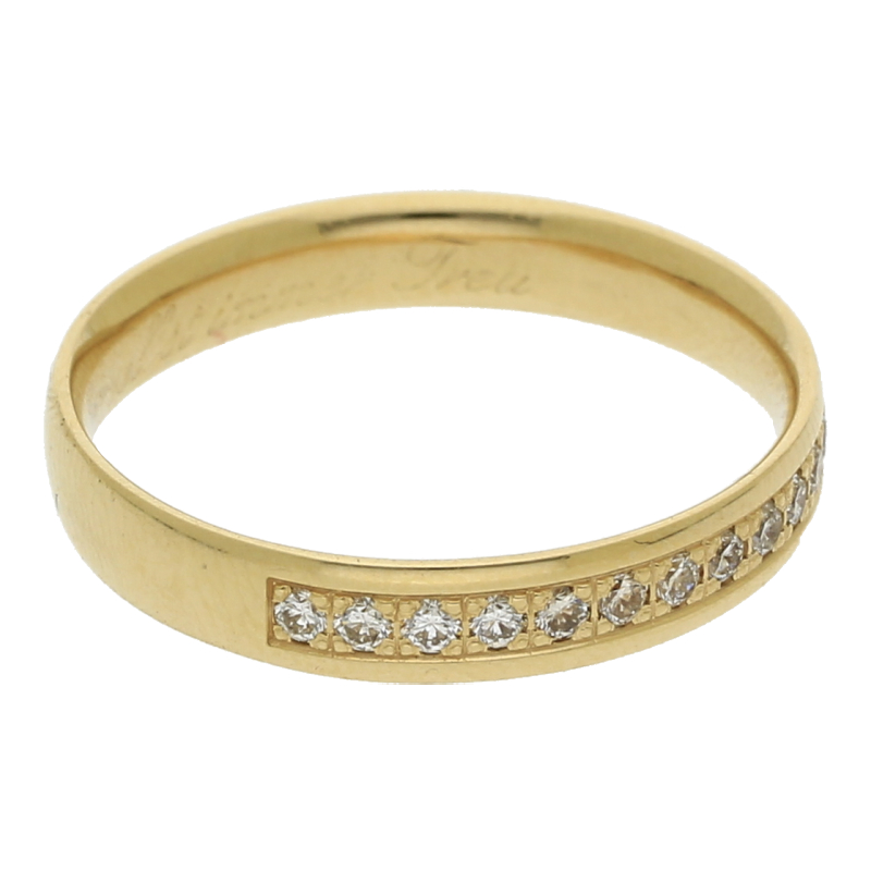 Brillant Memoire Ring 585/ 14 K Gold