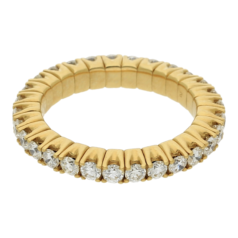 Brillant Memoire Ring mit Gutachten 8300,-€