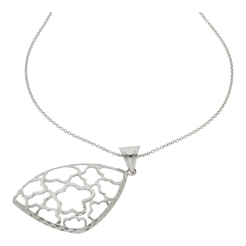 Anhänger mit Kette 750/ 18 K Gold