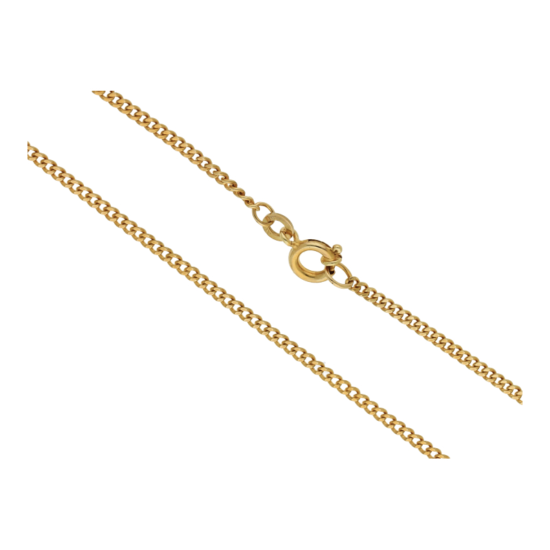 Panzer Kette 47 cm Länge 333/ 8 K Gold