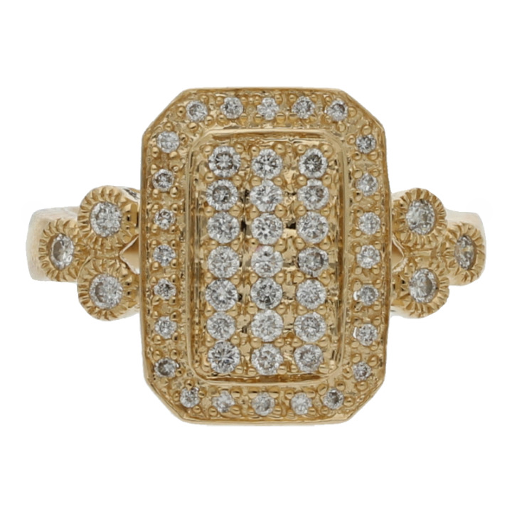 Brillantring 15,7 x 11,7 mm