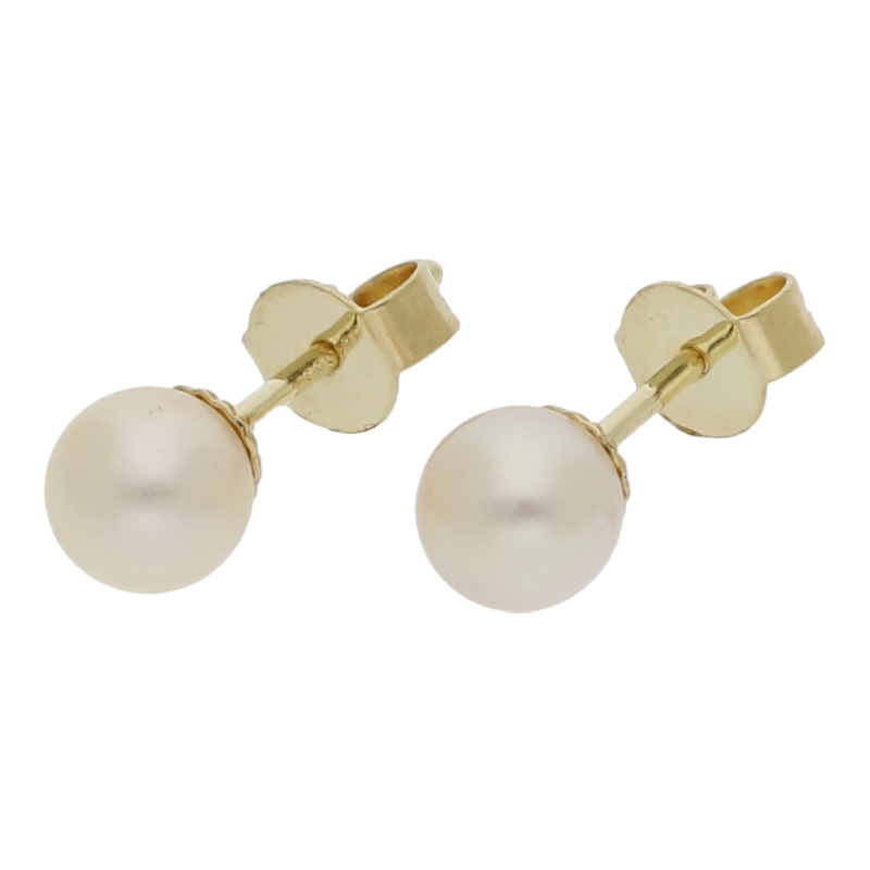 Zuchtperlen Ohrstecker 585/ 14 K Gold
