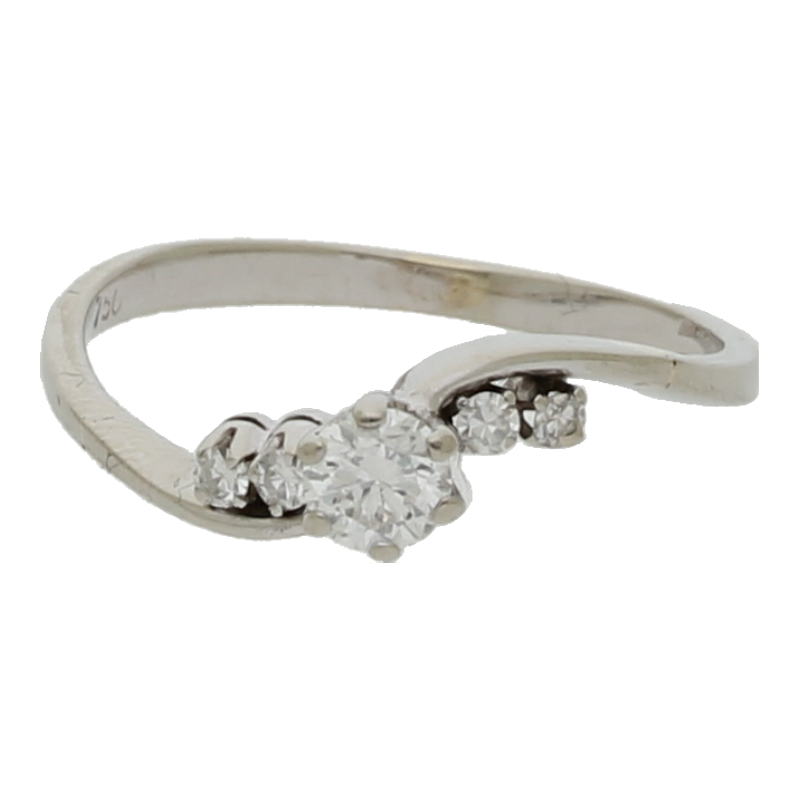 Brillant Diamant Ring 750/ 18 K Gold