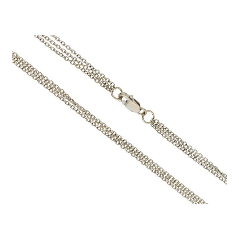 Anker Kette 3-reihig 42 cm Länge 585/ 14 K Gold