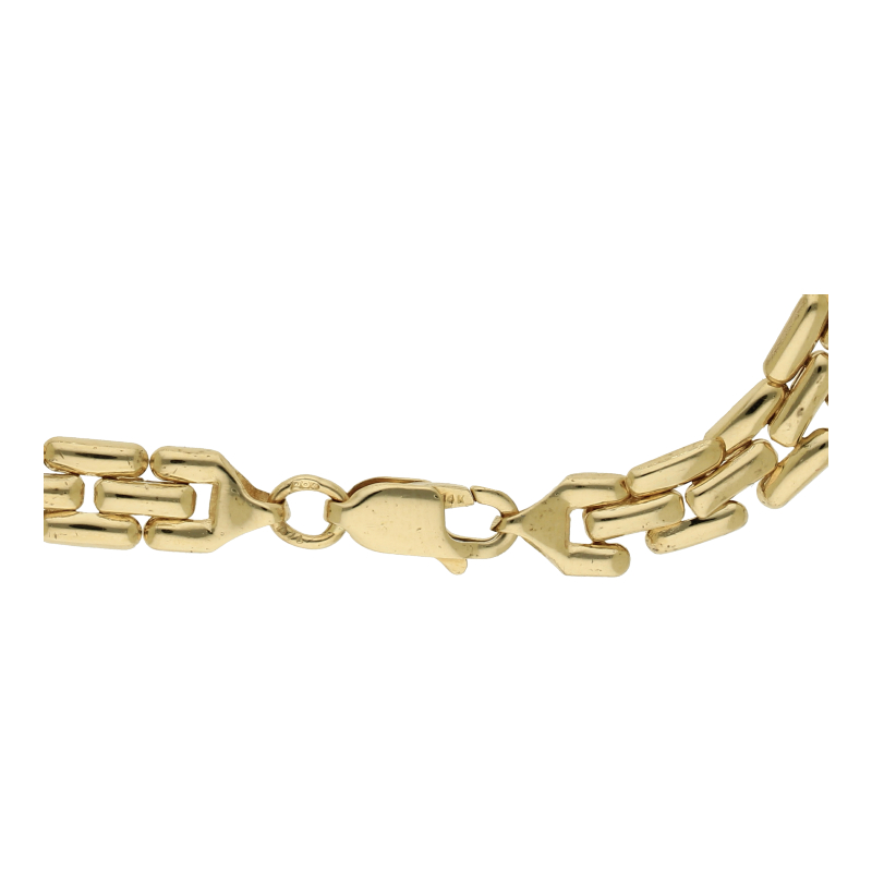 Diamant Armband 19 cm Länge 585/ 14 K Gold